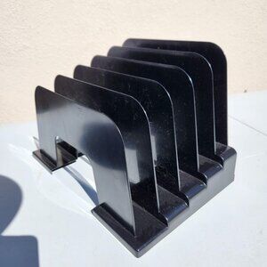 Inline Step Sorter File Organization 5 Compartment Desk Organizer Office Supplie